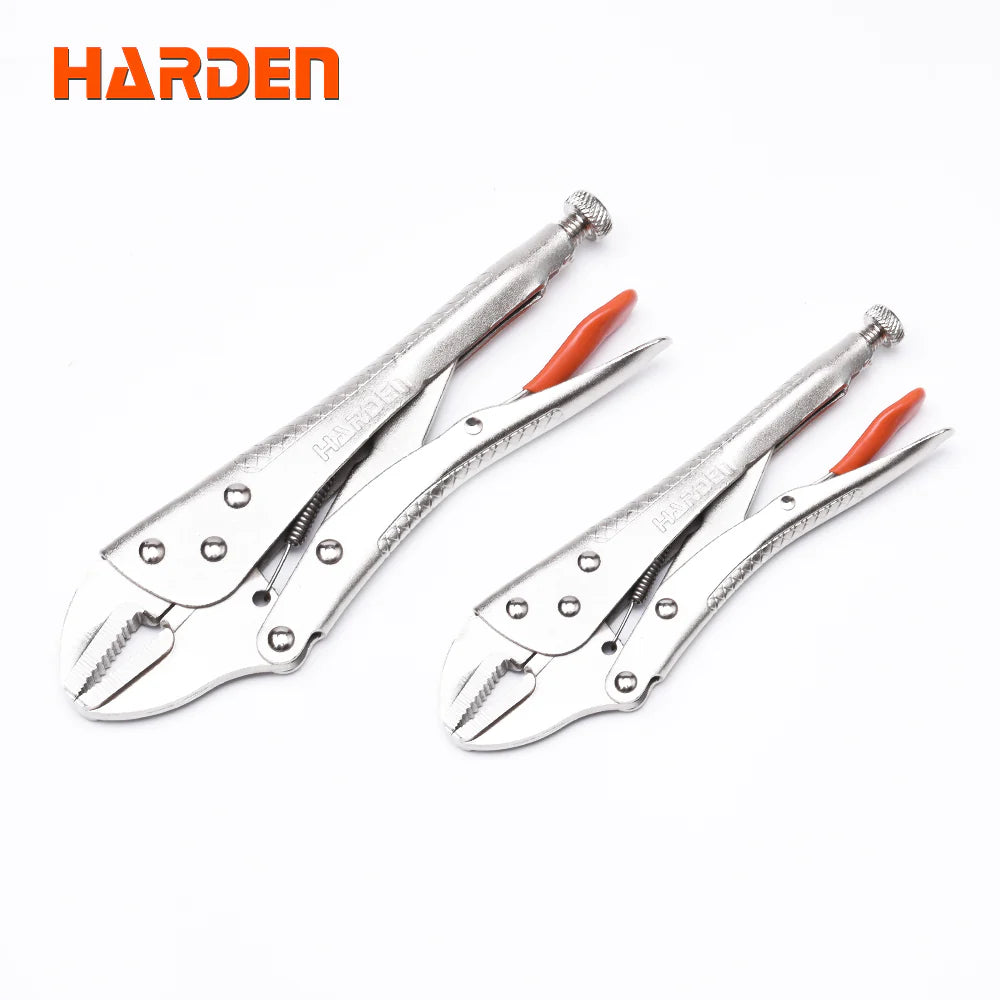 HARDEN 560604 10-Inch (250mm) Professional Straight-Jaw Locking Pliers